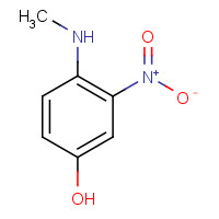 14703-89-0 4-(methylamino)-3-nitrophenol chemical structure