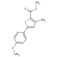 37572-23-9 methyl 3-amino-5-(4-methoxyphenyl)thiophene-2-carboxylate chemical structure
