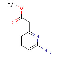 882015-06-7 methyl 2-(6-aminopyridin-2-yl)acetate chemical structure