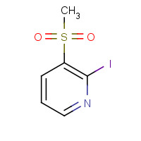 1299474-19-3 2-iodo-3-methylsulfonylpyridine chemical structure