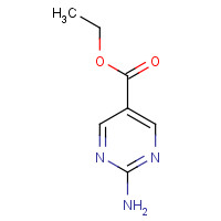 57401-76-0 ethyl 2-aminopyrimidine-5-carboxylate chemical structure