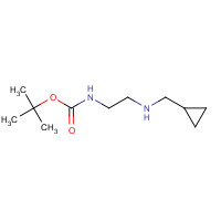 532407-11-7 tert-butyl N-[2-(cyclopropylmethylamino)ethyl]carbamate chemical structure