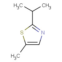 15679-15-9 5-methyl-2-propan-2-yl-1,3-thiazole chemical structure