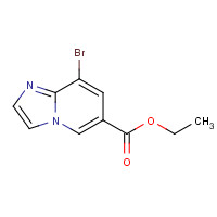 957103-97-8 ethyl 8-bromoimidazo[1,2-a]pyridine-6-carboxylate chemical structure