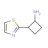 933713-04-3 2-(1,3-thiazol-2-yl)cyclobutan-1-amine chemical structure