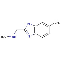 887571-32-6 N-methyl-1-(6-methyl-1H-benzimidazol-2-yl)methanamine chemical structure