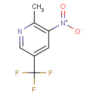 1211537-69-7 2-methyl-3-nitro-5-(trifluoromethyl)pyridine chemical structure