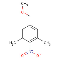 40113-64-2 5-(methoxymethyl)-1,3-dimethyl-2-nitrobenzene chemical structure