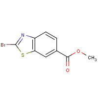 1024583-33-2 methyl 2-bromo-1,3-benzothiazole-6-carboxylate chemical structure
