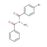 6781-60-8 N-benzoyl-4-bromobenzohydrazide chemical structure