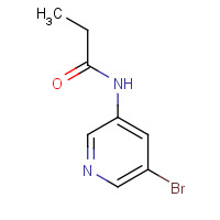 1171897-14-5 N-(5-bromopyridin-3-yl)propanamide chemical structure