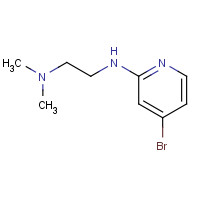 1289089-99-1 N-(4-bromopyridin-2-yl)-N',N'-dimethylethane-1,2-diamine chemical structure
