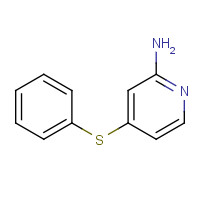 64064-59-1 4-phenylsulfanylpyridin-2-amine chemical structure