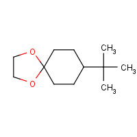2223-71-4 8-tert-butyl-1,4-dioxaspiro[4.5]decane chemical structure