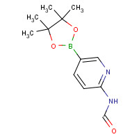1430400-93-3 N-[5-(4,4,5,5-tetramethyl-1,3,2-dioxaborolan-2-yl)pyridin-2-yl]formamide chemical structure