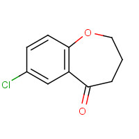 55579-90-3 7-chloro-3,4-dihydro-2H-1-benzoxepin-5-one chemical structure