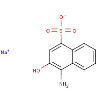 114394-36-4 sodium;4-amino-3-hydroxynaphthalene-1-sulfonate chemical structure