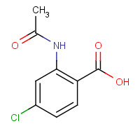 5900-56-1 2-acetamido-4-chlorobenzoic acid chemical structure