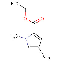 123476-50-6 ethyl 1,4-dimethylpyrrole-2-carboxylate chemical structure