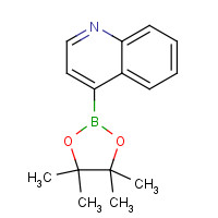 1035458-54-8 4-(4,4,5,5-tetramethyl-1,3,2-dioxaborolan-2-yl)quinoline chemical structure