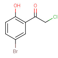 100959-21-5 1-(5-bromo-2-hydroxyphenyl)-2-chloroethanone chemical structure