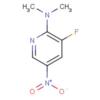 1378502-36-3 3-fluoro-N,N-dimethyl-5-nitropyridin-2-amine chemical structure