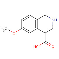 1207175-96-9 6-methoxy-1,2,3,4-tetrahydroisoquinoline-4-carboxylic acid chemical structure