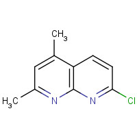 77223-21-3 7-chloro-2,4-dimethyl-1,8-naphthyridine chemical structure