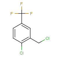 22902-87-0 1-chloro-2-(chloromethyl)-4-(trifluoromethyl)benzene chemical structure