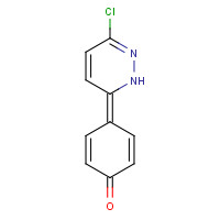 99708-46-0 4-(3-chloro-1H-pyridazin-6-ylidene)cyclohexa-2,5-dien-1-one chemical structure