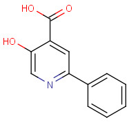 31676-53-6 5-hydroxy-2-phenylpyridine-4-carboxylic acid chemical structure