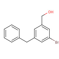 317334-60-4 (3-benzyl-5-bromophenyl)methanol chemical structure