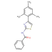 1001753-24-7 N-[4-(2,4,6-trimethylphenyl)-1,3-thiazol-2-yl]benzamide chemical structure