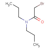59721-11-8 2-bromo-N,N-dipropylacetamide chemical structure