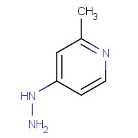100518-39-6 (2-methylpyridin-4-yl)hydrazine chemical structure