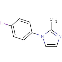 179420-75-8 1-(4-iodophenyl)-2-methylimidazole chemical structure