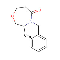 1224374-24-6 4-benzyl-3-methyl-1,4-oxazepan-5-one chemical structure