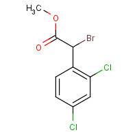 4681-10-1 methyl 2-bromo-2-(2,4-dichlorophenyl)acetate chemical structure