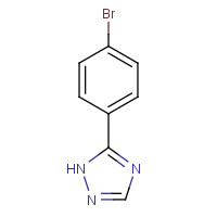 118863-62-0 5-(4-bromophenyl)-1H-1,2,4-triazole chemical structure