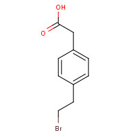 67365-31-5 2-[4-(2-bromoethyl)phenyl]acetic acid chemical structure