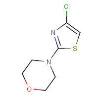 848841-68-9 4-(4-chloro-1,3-thiazol-2-yl)morpholine chemical structure