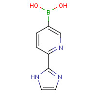 883231-10-5 [6-(1H-imidazol-2-yl)pyridin-3-yl]boronic acid chemical structure
