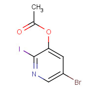 1045858-04-5 (5-bromo-2-iodopyridin-3-yl) acetate chemical structure