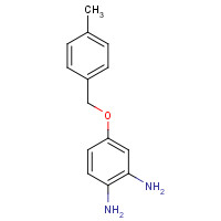 1043424-68-5 4-[(4-methylphenyl)methoxy]benzene-1,2-diamine chemical structure