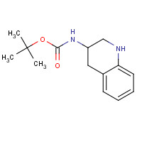 219862-14-3 tert-butyl N-(1,2,3,4-tetrahydroquinolin-3-yl)carbamate chemical structure