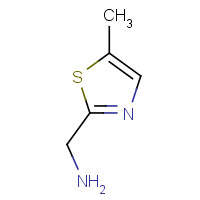 921091-08-9 (5-methyl-1,3-thiazol-2-yl)methanamine chemical structure