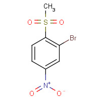 180297-54-5 2-bromo-1-methylsulfonyl-4-nitrobenzene chemical structure