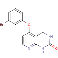 1265636-31-4 5-(3-bromophenoxy)-3,4-dihydro-1H-pyrido[2,3-d]pyrimidin-2-one chemical structure
