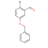 85604-06-4 2-bromo-5-phenylmethoxybenzaldehyde chemical structure