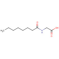 14246-53-8 2-(octanoylamino)acetic acid chemical structure
